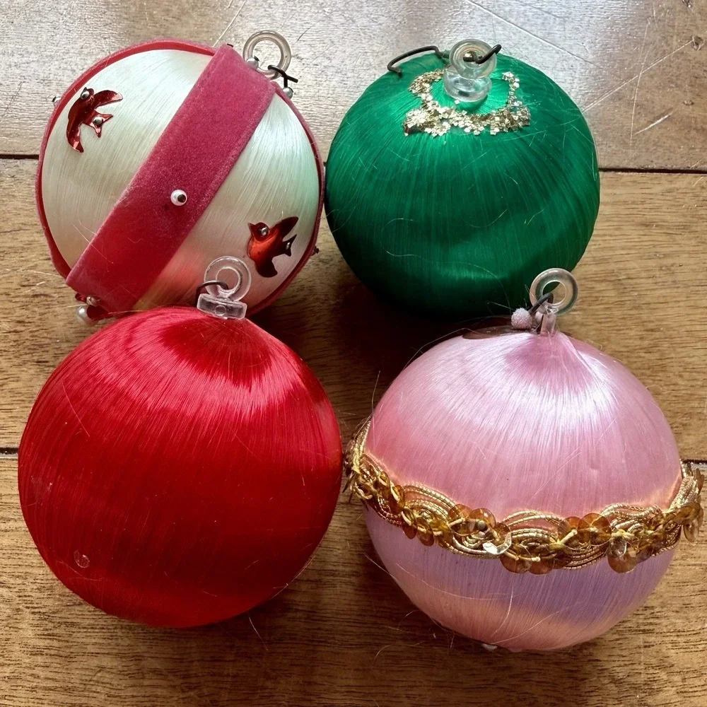 4pc VTG 60s MCM Christmas Tree 2.5